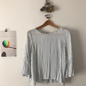 Zara bell sleeved top
